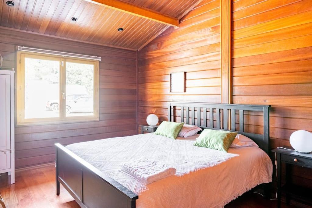 Vila Wooden House Minde Exteriér fotografie