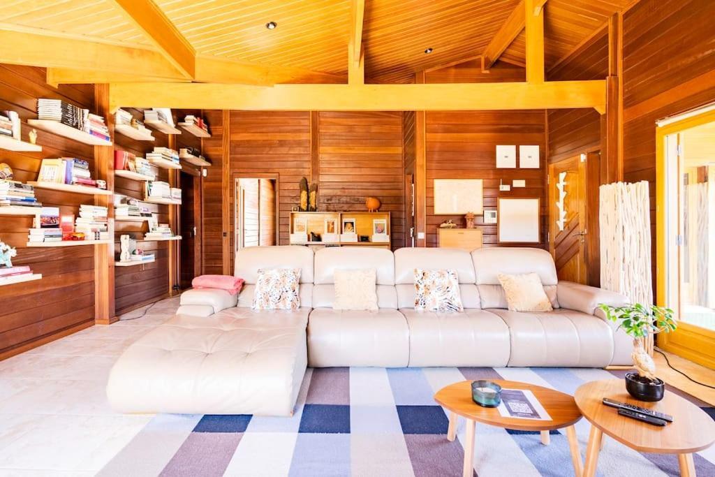 Vila Wooden House Minde Exteriér fotografie